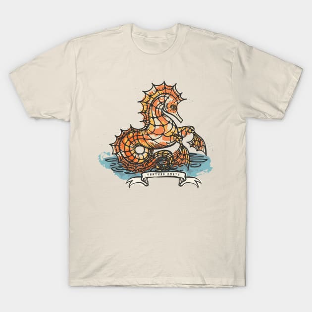 VENTURE FORTH T-Shirt by elloBEASTIE